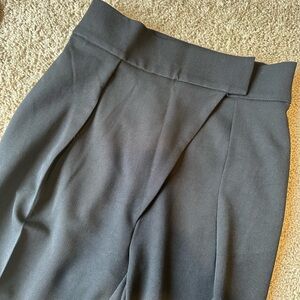 JLUXLABEL Black High-Waisted Trousers